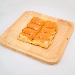 ปังปิ้งแผ่น-สังขยาชาไทย