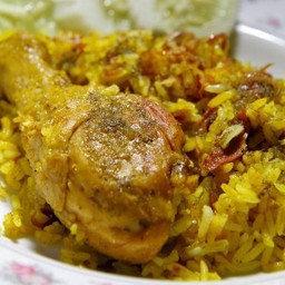 ข้าวหมกไก่ต้มทิวทอง