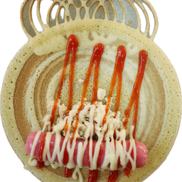 ขนมโตเกียวไส้กรอกแดง+ไก่สับ