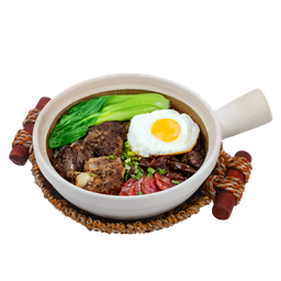 ข้าวอบหม้อดินกุนเชียงซี่โครงหมูนิวออลีน