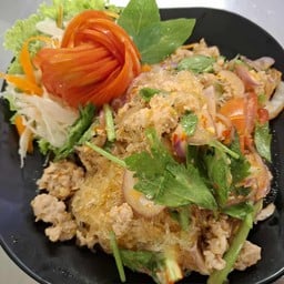 ยำวุ้นเส้นหมูสับ