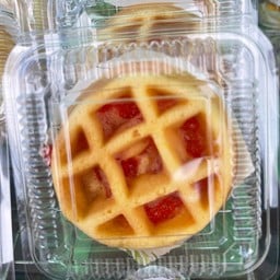 วาฟเฟิลมินิไส้สตอเบอรี่