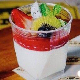 Strawberry Panna Cotta