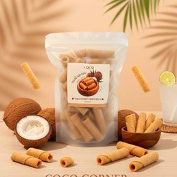 ทองม้วน Thai Coconut Crispy Rolls