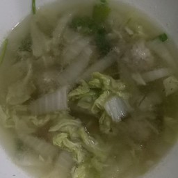 ต้มจืดหมูสับผักกาดขาว