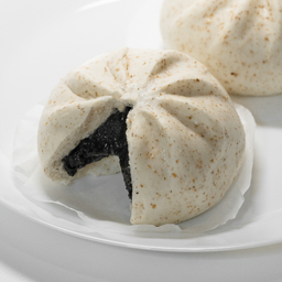 ซาลาเปาข้าวโอ๊ตไส้งาดำ