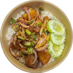 ข้าวยำไก่แซ่บ