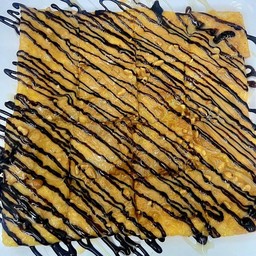 โรตีกล้วย + เนยถั่วช็อค (ไม่ใส่ไข่)