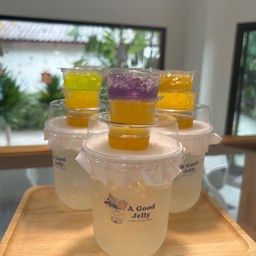 ชุดเยลลี่ดั้งเดิม 3 แก้ว(ใส่แต่ซอสไม่มีท็อปปิ้ง): 3x เยลลี่ไต้หวัน ดั้งเดิม