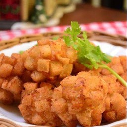 กุ้งระเบิดทอด
