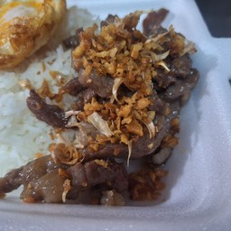 ข้าวเนื้อแดดจิ้มแจ๋ว