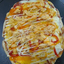 แพนเค้ก น้ำพริกเผาไข่ไก่หยอง