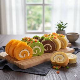 ขนมเค้กโรล