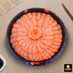 แซลมอนแล่บาง M (500 กรัม)