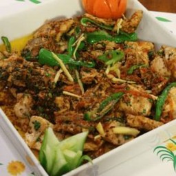 Spicy tawa chicken