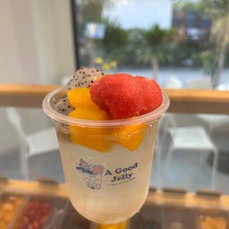 ชุดครอบครัวสุดคุ้ม: 2x เจลลี่ไต้หวัน คิดไม่ออกบอกเชฟสุ่มผลไม้5 อย่าง, 1x สุ่มผลไม้ 5 อย่าง