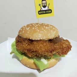 เบอร์เกอร์สเต็กไก่ทอด