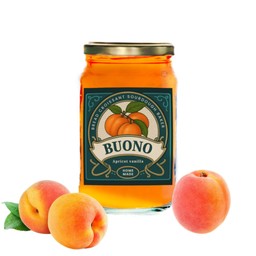 แยมแอฟริคอต Buono Apricot vanilla (ผลไม้แท้)