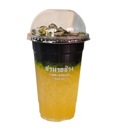 ชาเขียวน้ำผึ้งมะนาว