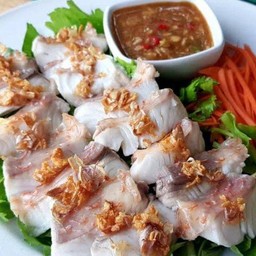 ปลาทับทิมลวกจิ้ม