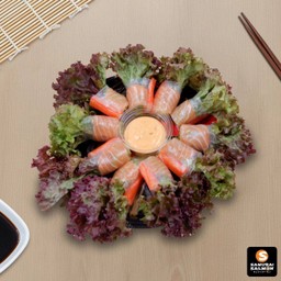 สลัดโรลแซลมอน