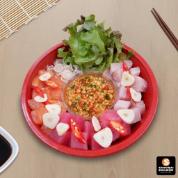 ยำปลาดิบรวม