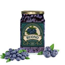 แยมบลูเบอร์รี่ Buono Blueberry Bourbon (ผลไม้แท้)