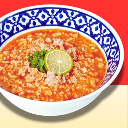 หมูสับต้มยำ