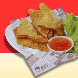 เกี๊ยวหมูเด้ง ทอด