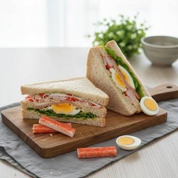 แซนวิช ไส้ทะลัก