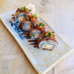 เซ็ตโรลเนื้อย่าง(4ชิ้น)