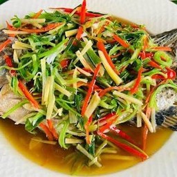 ปลานิลนึ่งซีอิ๊ว