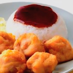 ข้าวไก่คาราเกะ ซอสเทริยากิ