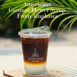 อเมริกาโน่น้ำช่อดอกมะพร้าว