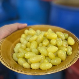 องุ่นดอง  300 กรัม+พริกเกลือ