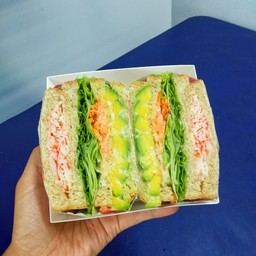 แซนวิชอะโวคาโด+ปูอัด