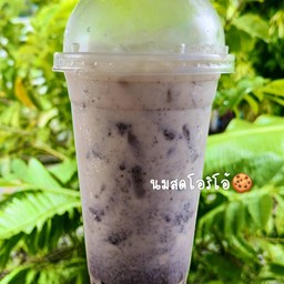 นมสดโอริโอ้(แบบเย็น)