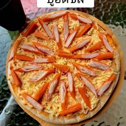 พิซซ่าหน้าปูอัด