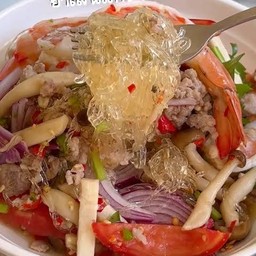 ยำเส้นแก้วกุ้ง