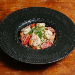 สปาเก็ตตี้เพสโต้กุ้ง