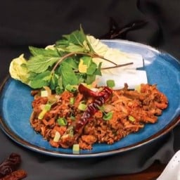 ลาบเนื้อแก้มวัวนัวคัก