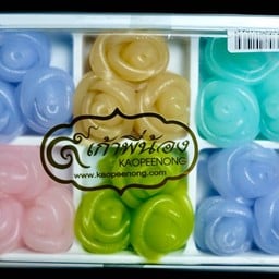 ขนมชั้นดอกกุหลาบ กลาง