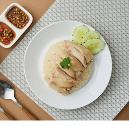 ข้าวมันไก่ต้ม