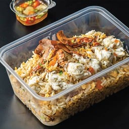 ปูผัดข้าว