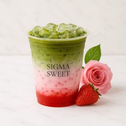 มัทฉะเบอรี่บลูม Berry bloom matcha