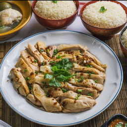 ไก่สับราดซอสเบตง