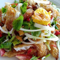 ยำไข่ดาว