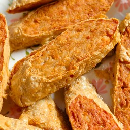 คำต่อคำ แฮ่กึ๊นโฮมเมด ลูกชิ้นทอดเกรดคัดพิเศษ