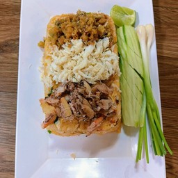 ข้าวผัดปู จานกลาง