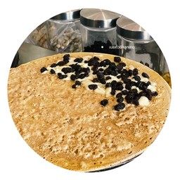 เครปเนยถั่ว-ลูกเกด-ชีส